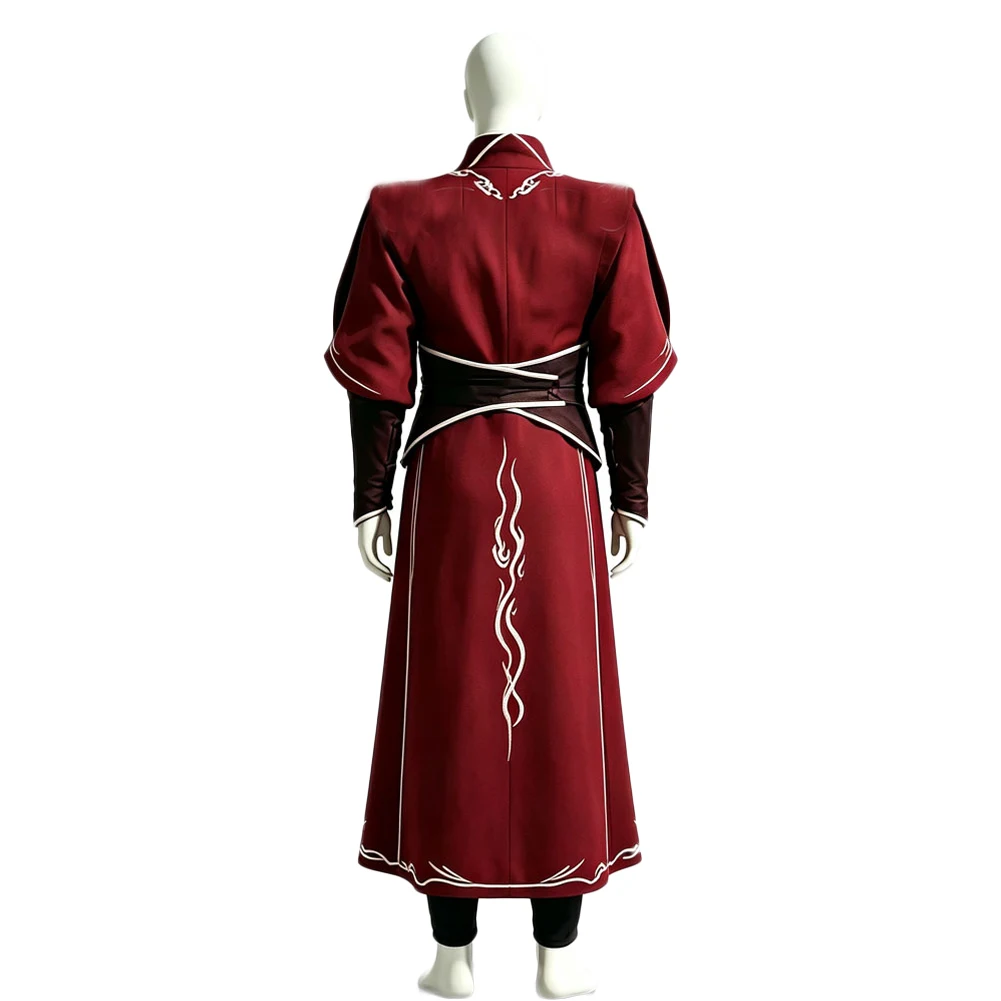 Fancy Dress Azula Cosplay For Women Clothing Cartoon Avatar of Last Cosplay Airbender Costume Halloween Adult Woman Party Outfit view 4
