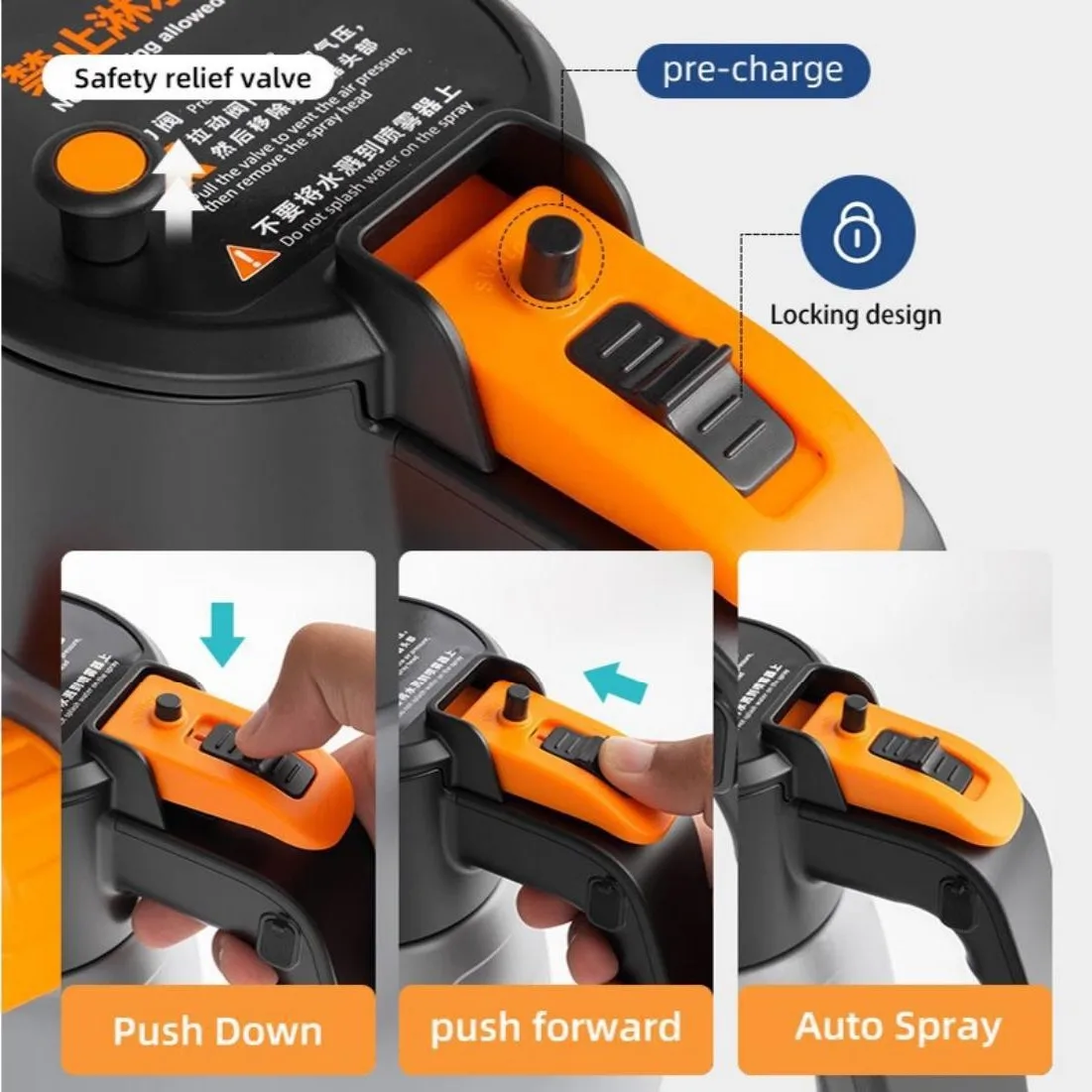بخاخ رغوة السيارة الكهربائية سعة 2 لتر، بخاخ غسيل السيارات المضغوط التلقائي لتنظيف غسيل السيارات