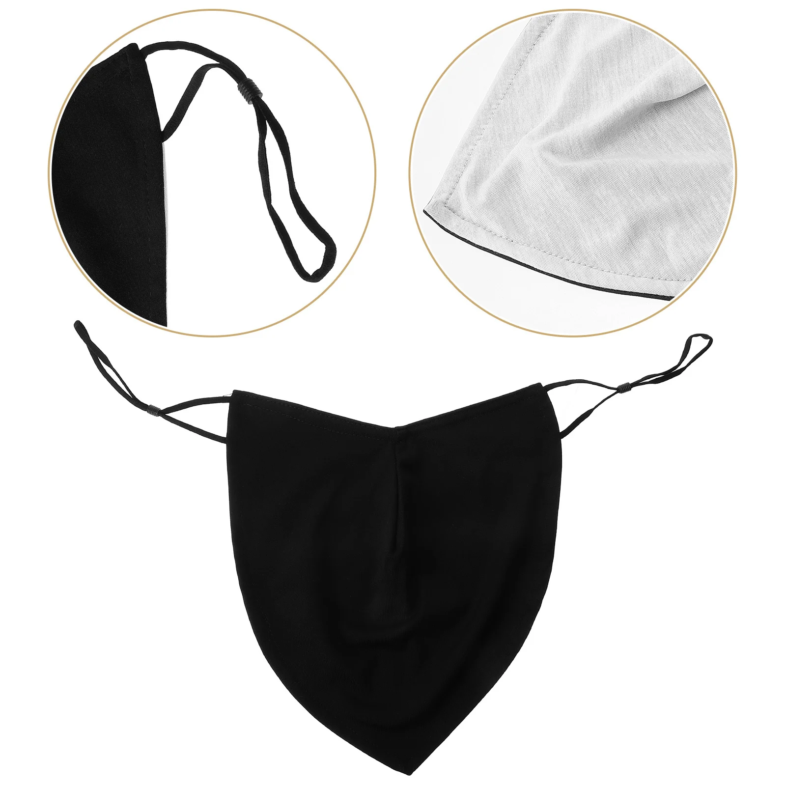 

Beard Cover Mask Men Facial Protection Comfortable Windproof Breathable Reusable Outdoor Face Cover Beard Mask