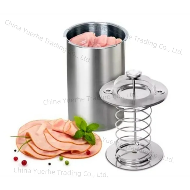 

Новое ведро для пароварки из нержавеющей стали для мясоварки, тушеное ведро для мяса поставляется с термометром.
