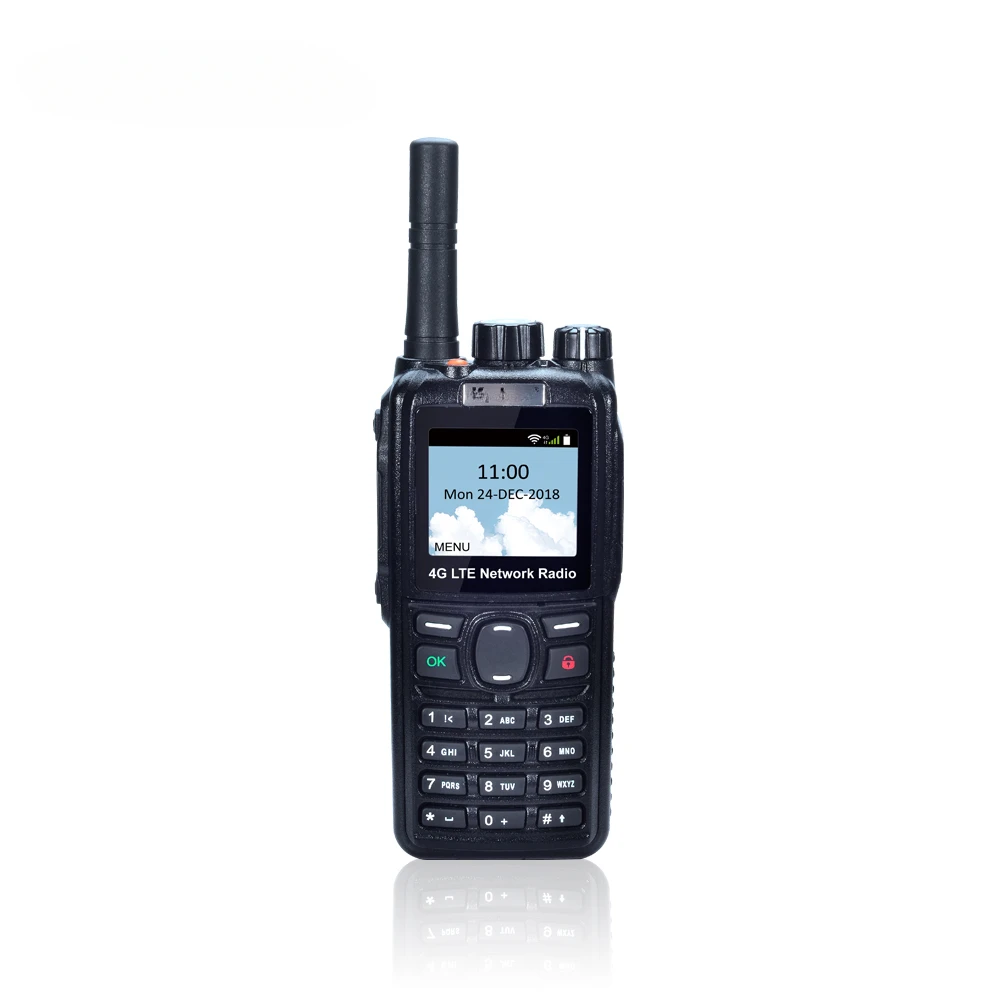 

4G 100 mile walkie talkie with sim card phone calling android system ptt radio walking talking phone