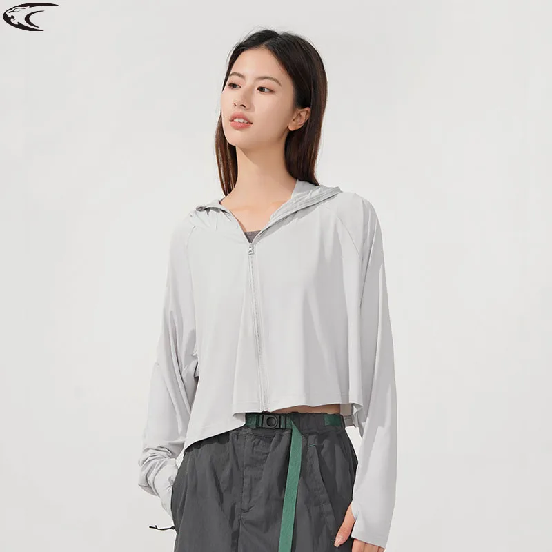 

LNGXO женская летняя куртка с шалью, быстросохнущая анти-УФ-дышащая уличная одежда для пеших прогулок, кемпинга, альпинизма, защиты от солнца