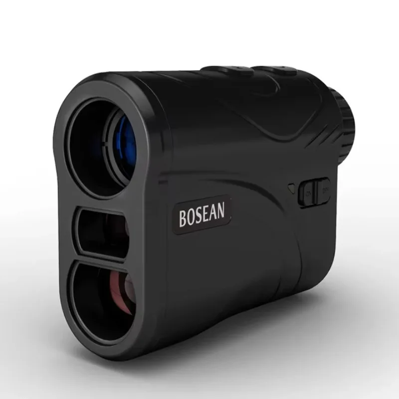 For L-600 Rechargeable Distance Measure Laser Rangefinder 1500m IP54 7x Magnification White/Black Scope Hunting Optical Sight