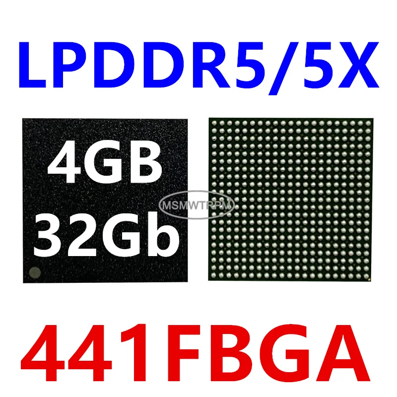 MT62F512M64D4EK-031 FAAT:B D8CDH MT62F512M64D4EK-031 IT:B D8BJD LPDDR5/5X 4GB 6400Mbps 441FBGA 32Gb 메모리 칩 IC 통합 회로