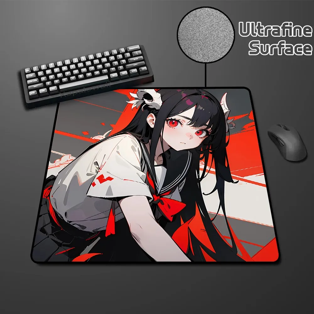 Gaming Anime Girl Mouse Pad Computer Mouse Pad Speed Mouse Mat Gamer Ultrafine Surfa Desk Mat Keyboard Accessories pad 40x45CM