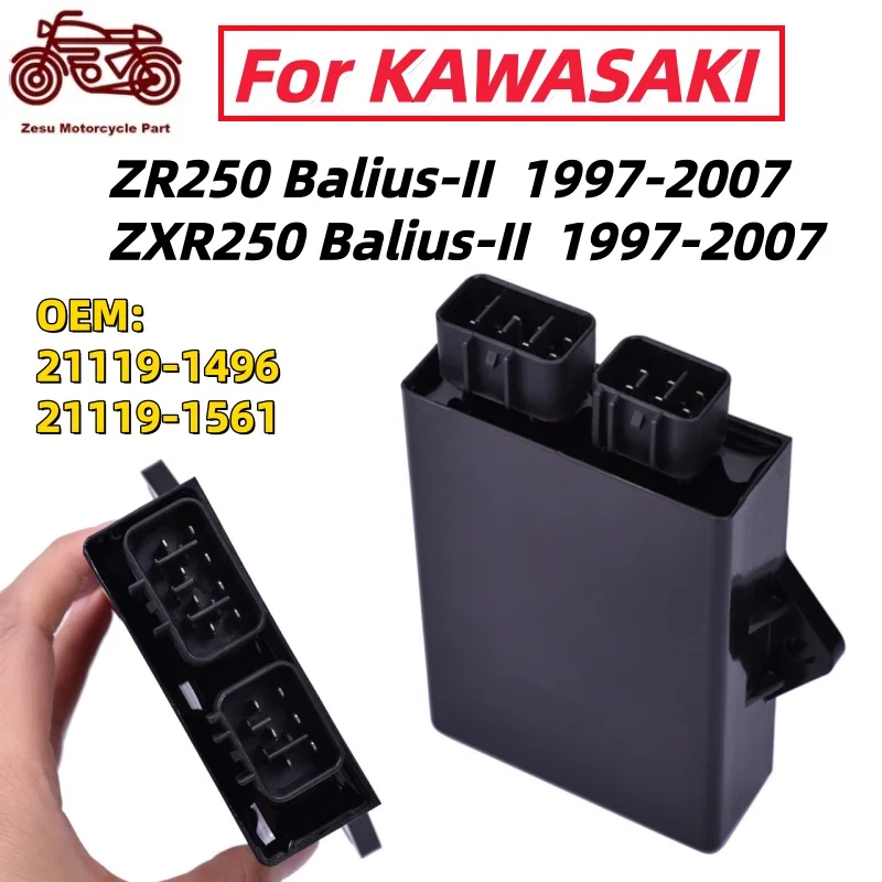 14Pin Motorcycle Intelligent Digital Ignition CDI ECU Igniter Ignitor For KAWASAKI ZXR250 ZX250 Balius2 21119-1496 21119-1561