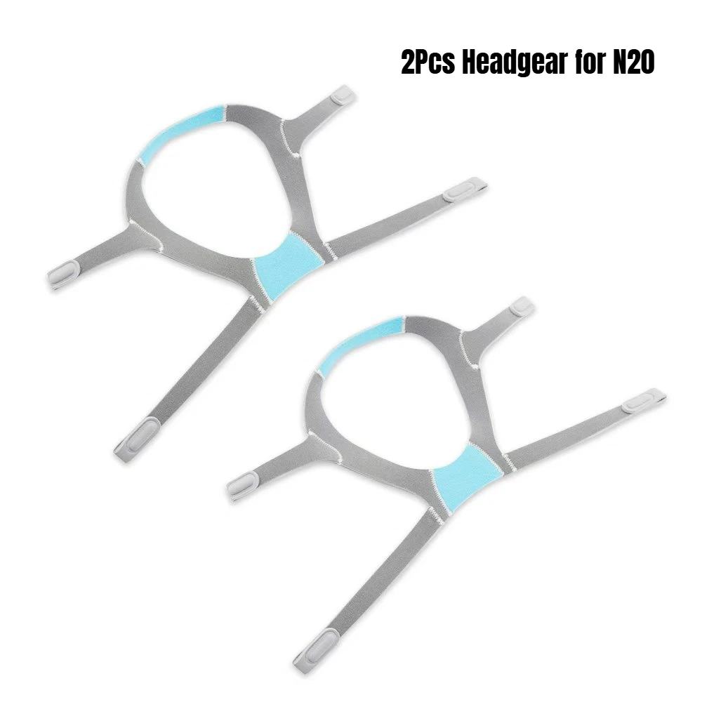 2Pcs N20 Headgear Replacement Headgear for  AirFit/AirTouch Nasal Mask Headgear Strap (2 Pack)