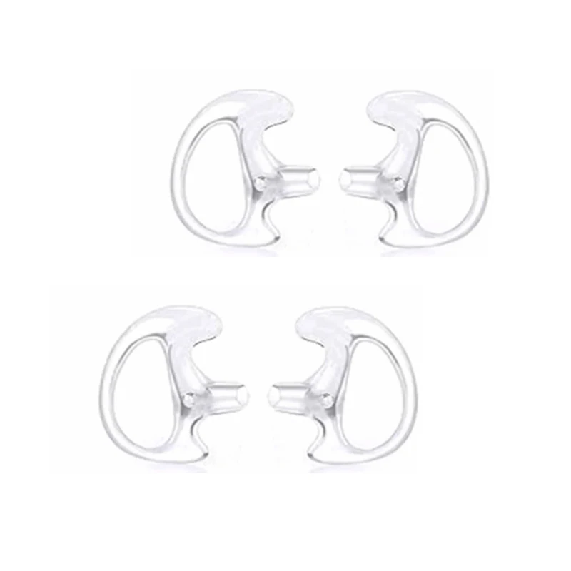 Stampi per radio in-ear Sostituzione del tubo della bobina acustica in silicone morbido per dispositivi audio a 2 vie