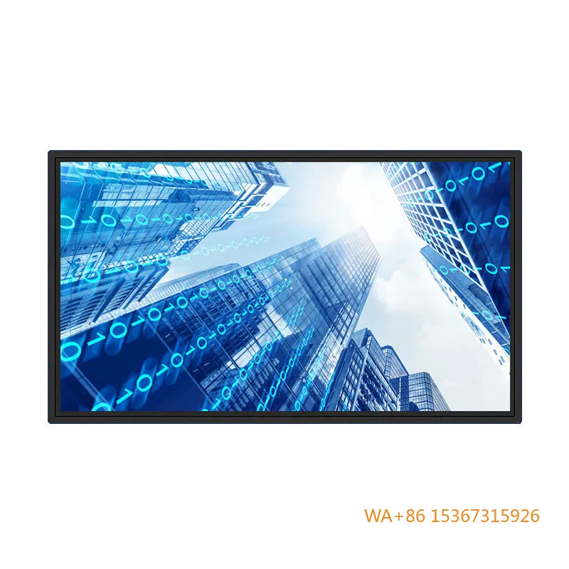 

Green Aluminum Frame LCD Digital Signage Advertising Video Wall Screen