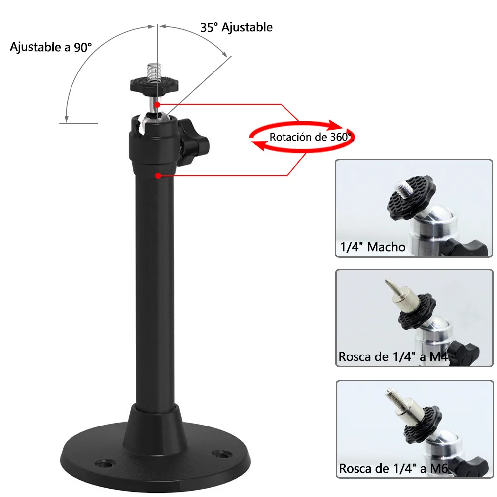 Mini Projector Wall Mount Easy Install Aluminum Alloy Folding Cellphone Camera Tripod Stand Projector Brackets for Wall Ceiling