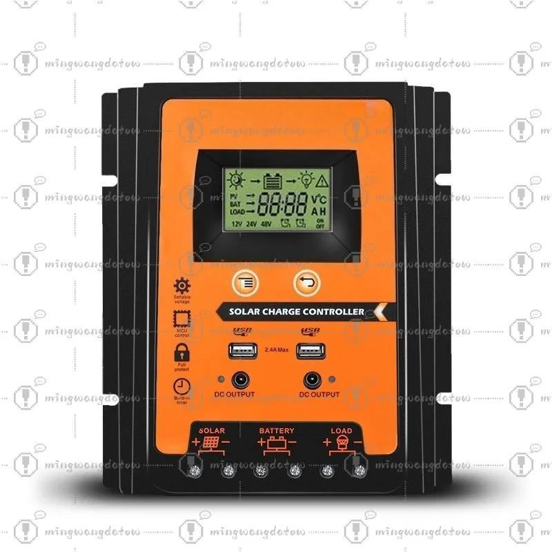 PWM12V/24V 30A50A70A Solar Charge Controller PWM Intelligent LED Street Light Solar