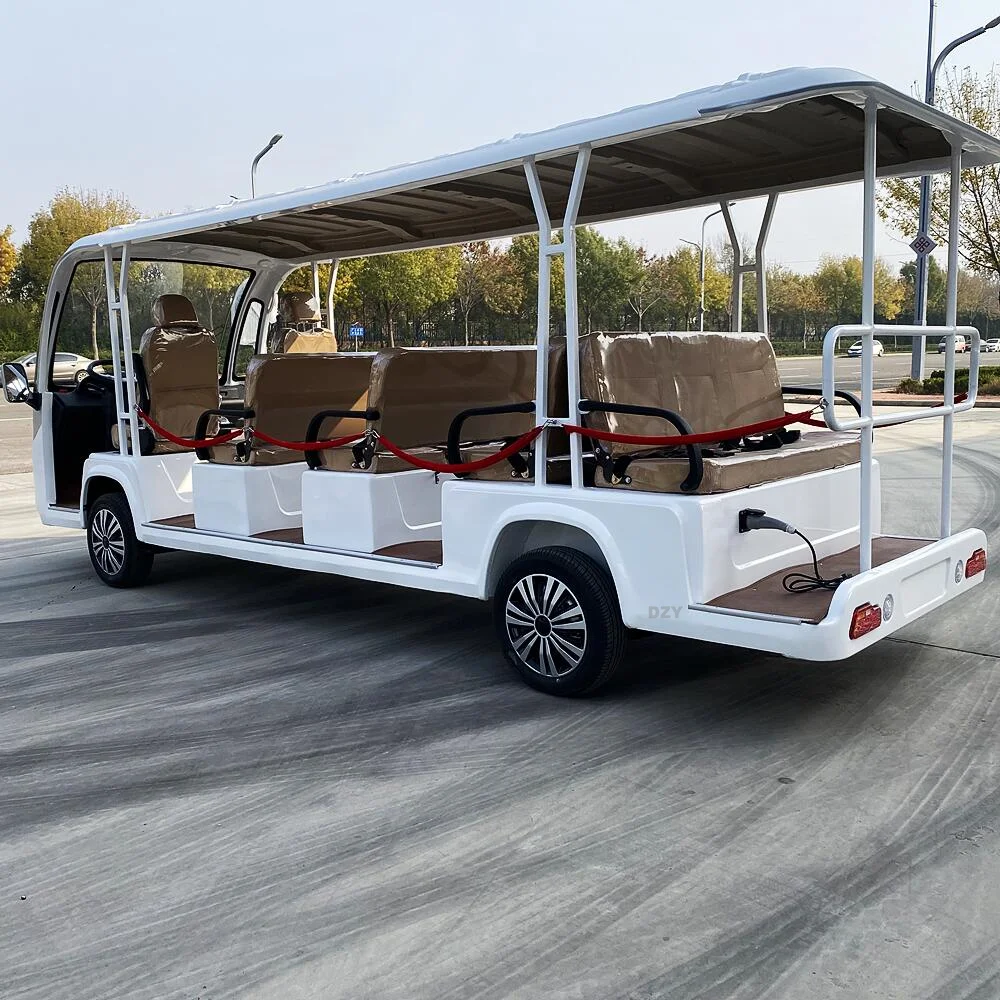 The resort hotel receives an electric golf cart, a classic car, and a 14 seat shuttle sightseeing bus