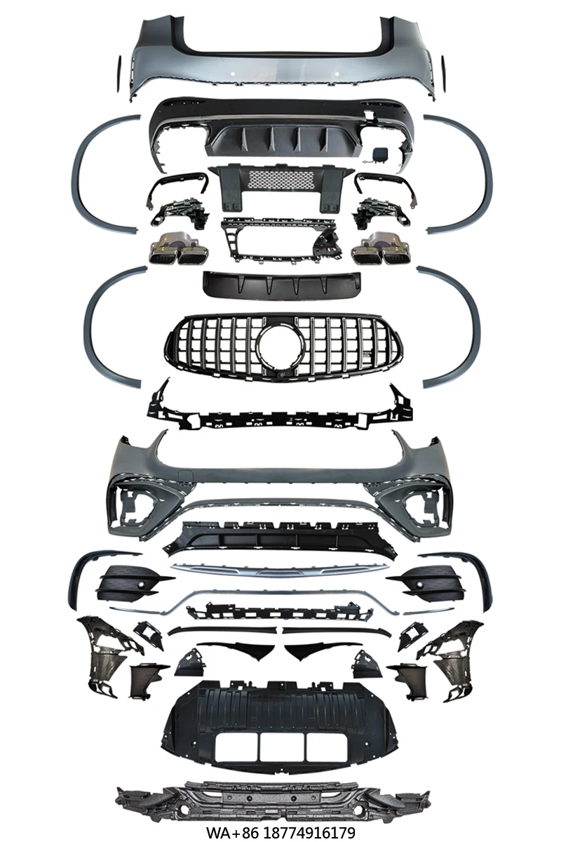 

Hot Selling High Quality Car Bumper Body Kit for X254 GLC Regular Edition Upgrade GLC63 Auto Parts