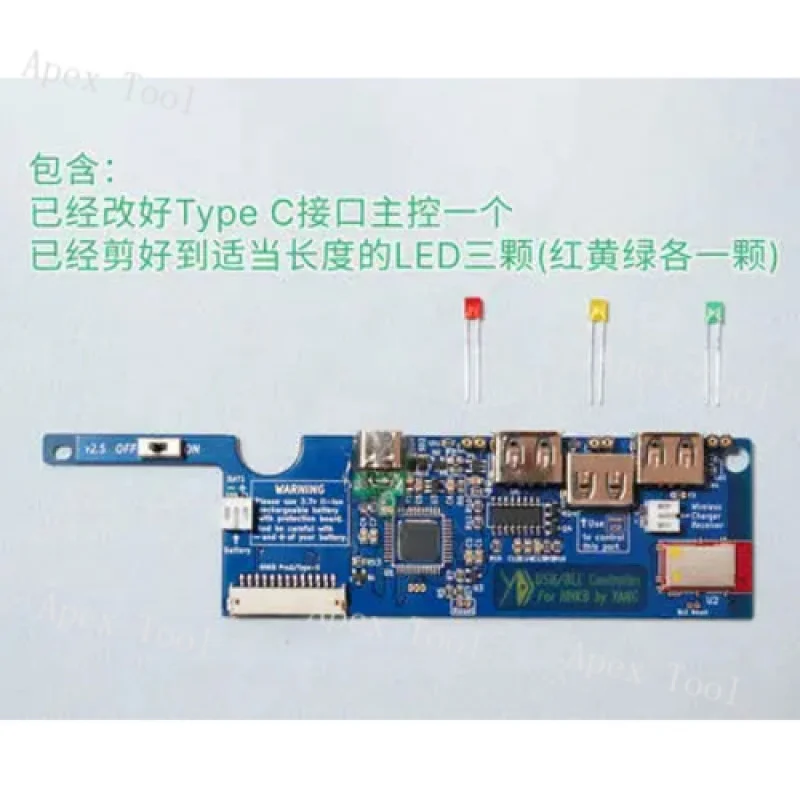 YDKB السعة الكهروستاتيكية إلى لوحة المفاتيح الرئيسية اللاسلكية BLE BT ذات الوضع المزدوج، سلسلة HHKB Pro2 مناسبة