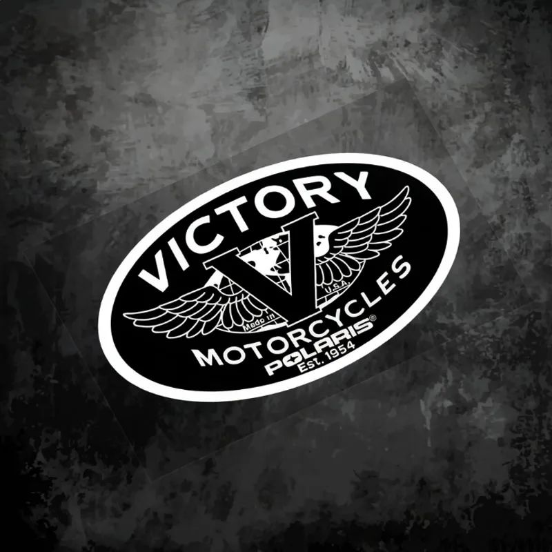 

Motorcycle Car Reflective Stickers Vintage Wings V Emblem Bike Decals for Laptop Windshield Helmet Luggage Waterproof Vinyl