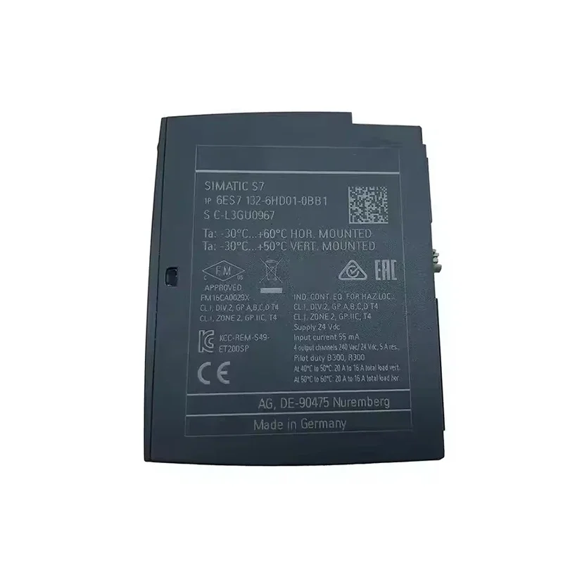 New Spot Stock Products 6ES7 132-6HD01-0BB1 6ES7132-6HD01-0BB1 Digital Output Module of Distributed I/O System PLC Controller