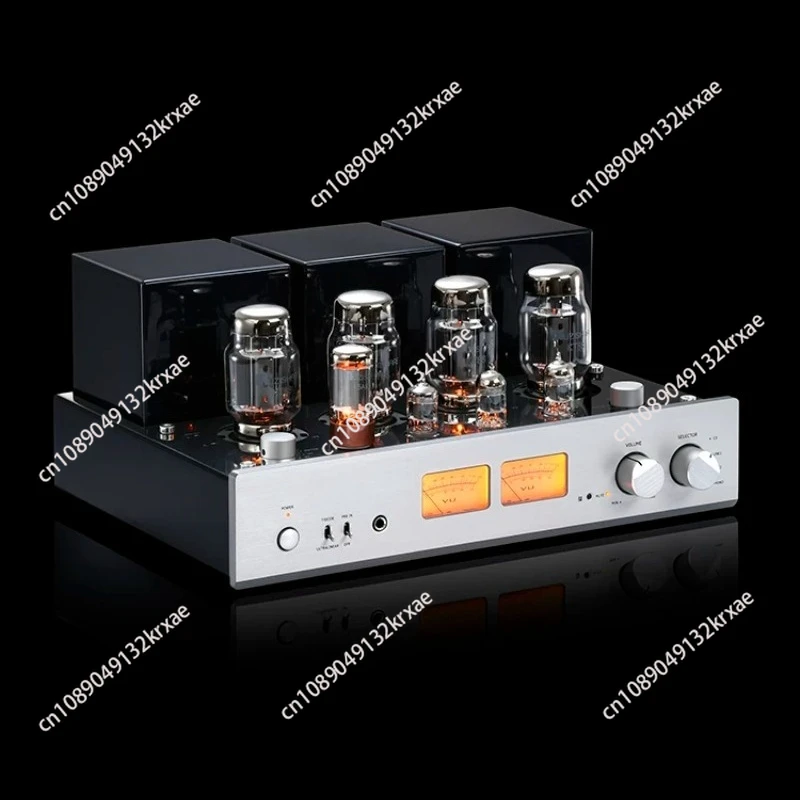 X7 Class A 25W+25W HiFi Tube Audio Amplifier, High Power Integrated Headphone Receiver for Home Speaker System