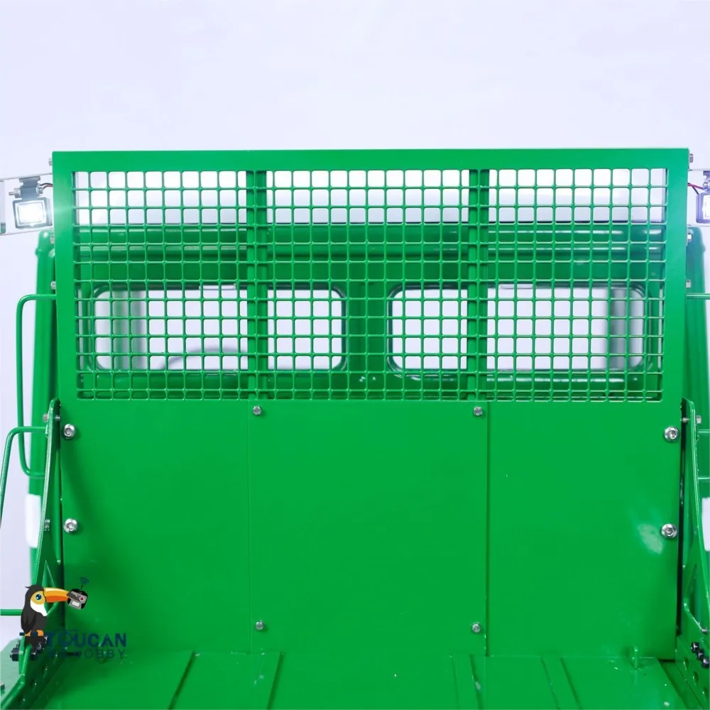 1/14 Hydrauliczny Ciężarówka Wywrotka RC VL18U F2000 2-biegowa Skrzynia Biegów Wywrotki z Podnośnikiem, Dźwiękiem, Światłem, Wahaczem, Malowany Samochód RC Toucan