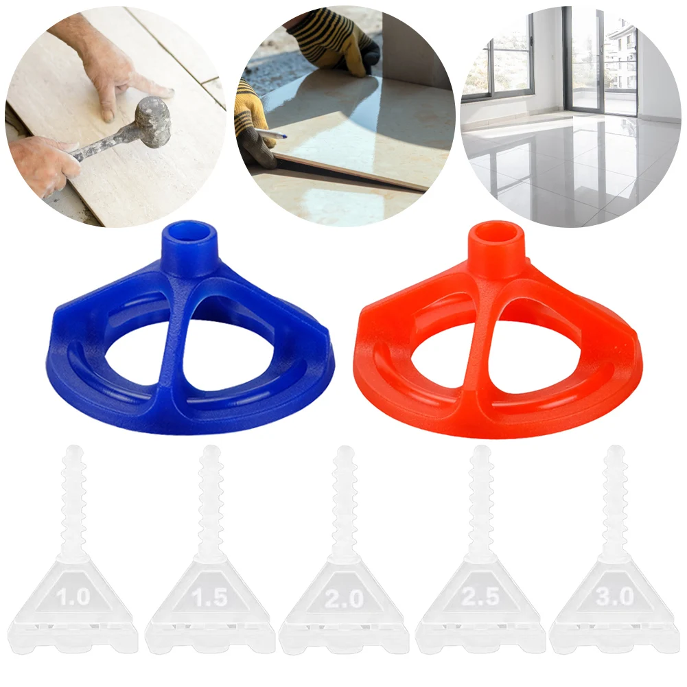 

Tile Leveler Spacer Baseplates Ceramic Tile Leveling System Clips Spacers for Stones and Floors for Ceramic Tile Wall Tile Floor