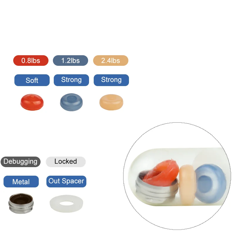 

VV Dental Implant Retention Caps Removable Insertion Extraction Universal Locator Core Abutment Overdenture Attachment Kit