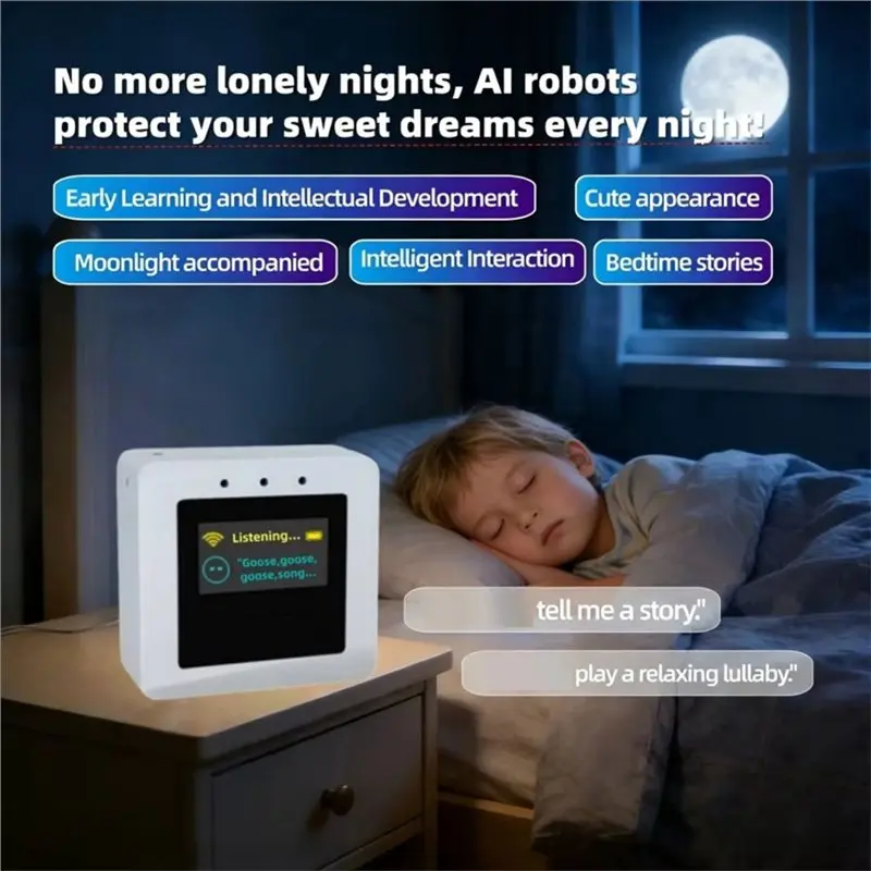 Highly Recommended Xiaozhi AI Intelligent Robot For Companion Story Telling Deepseek C3 Chat Emotional Pet Toy Trendy Gift For view 3
