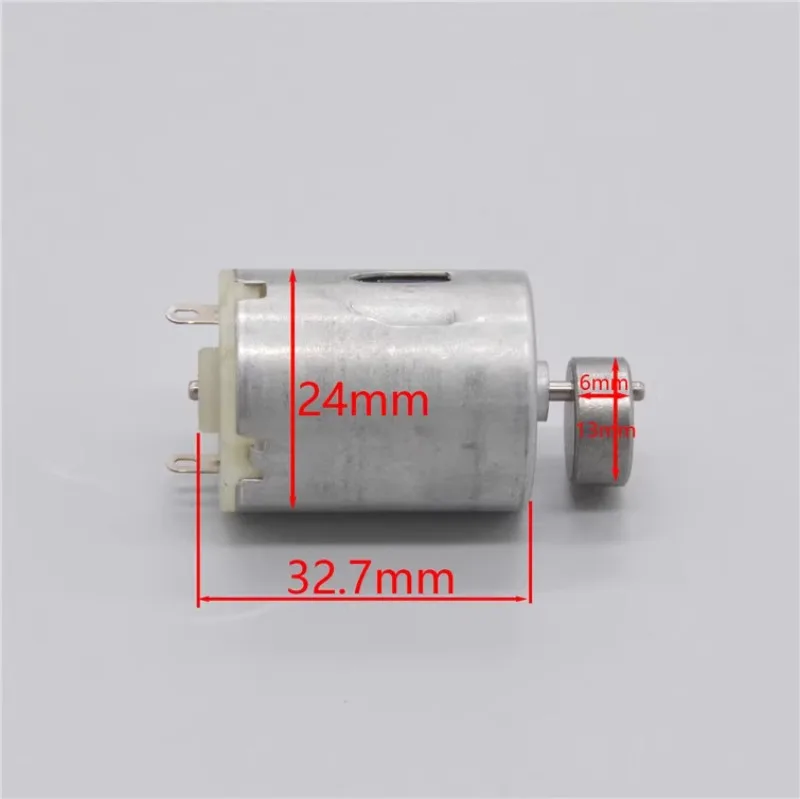 280 micro DC vibratiemotor, vibratiemotor 12V koolborstelmotor, kikkervoeding, productie van stimulator