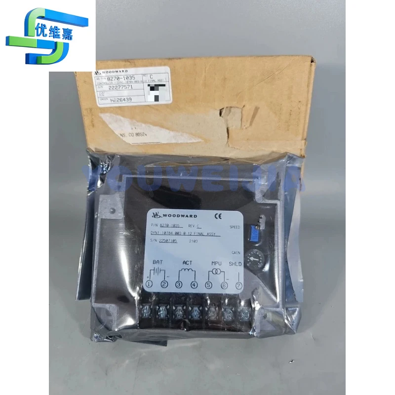 8270-1035 Original WoodWard Genuine Digital Speed Controller Board Speed Controller 82701035 For Generators