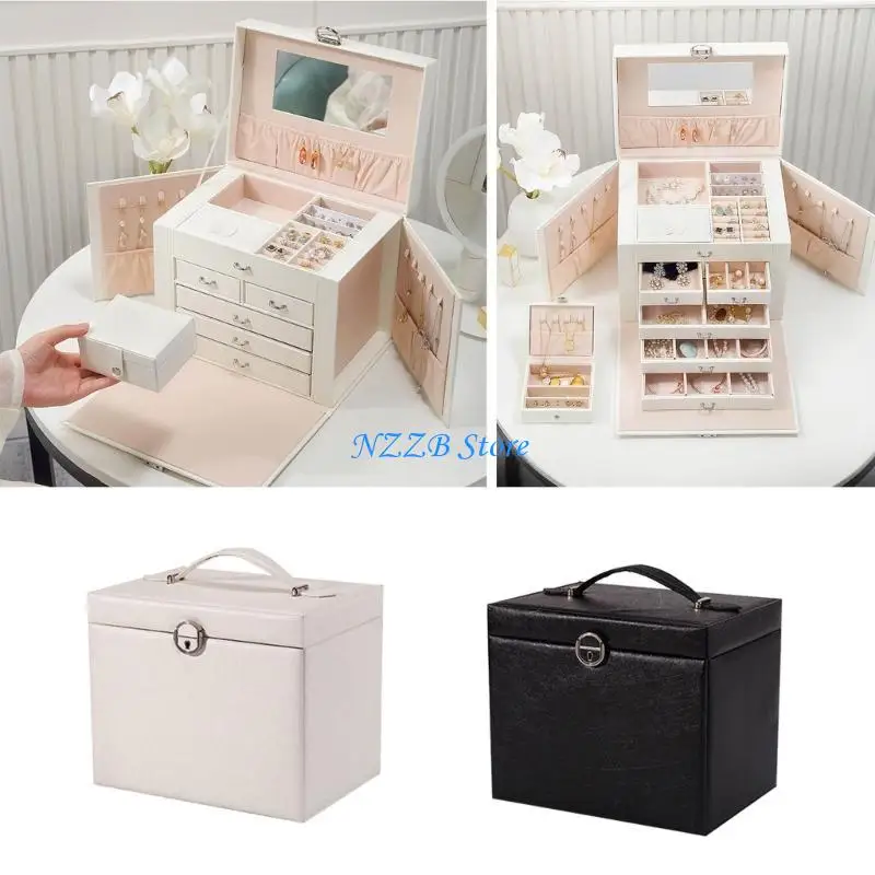 T21F Watches Display Case Earrings Organizers Silicone Material for Jewelry Watches