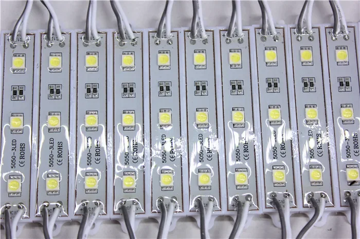 DC12V 5050 3LEDs LED Modules IP65 waterprood,LED Sign Backlight Modules,Advertising Light Box Modules,20PCS/Lot,free shipping