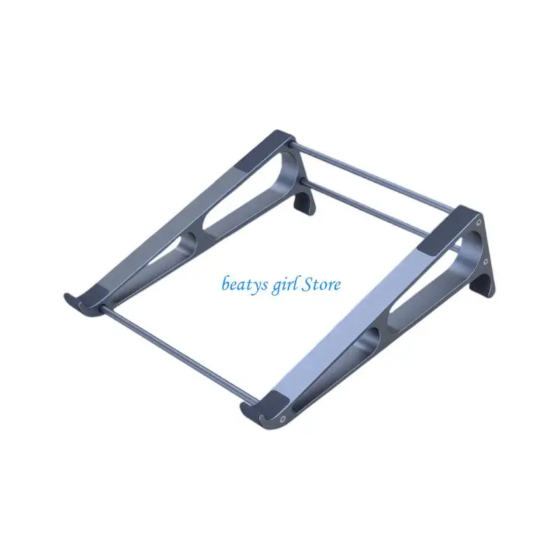 C7AB Aluminium Alloy Vertical Bracket Stand Portable Laptop Bracket Heat Dissipation Ergonomic Stand for Laptop Notebook