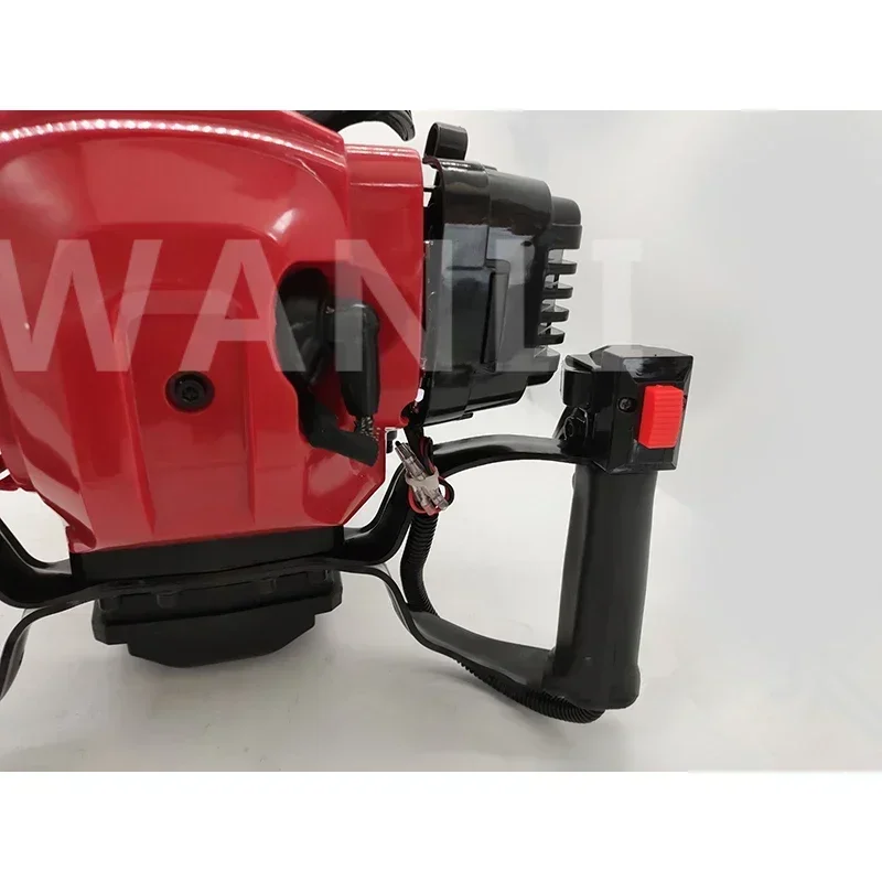 Model 100 Two-Stroke Rock Drill 1900W,Multi-Function Gravel Trencher Tool,Portable Soil Excavator for Transplanting Garden