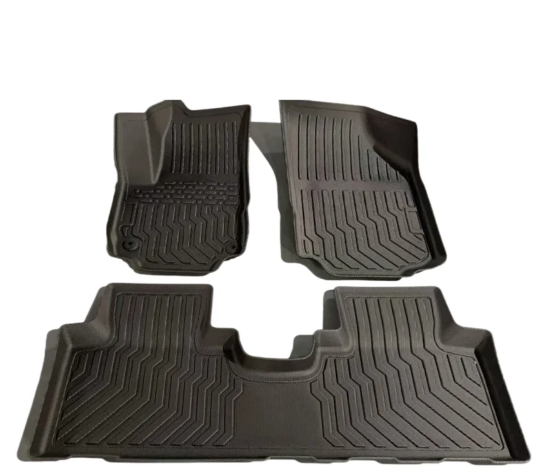 Dream Car  Waterproof Rhd Branded 3pcs 3d 5d 7d Full Set Customized Universal Tpe Car Floor Mats For Terrain Terrain Denal