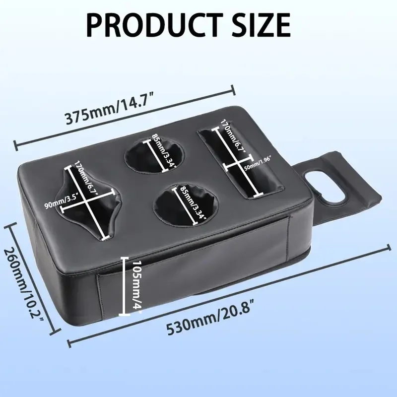 Portable Car Rear Seat Snack Storage Box, Multifunctional Backseat Cup Holder Tray Organizer For Camping Beach Travel Supplies