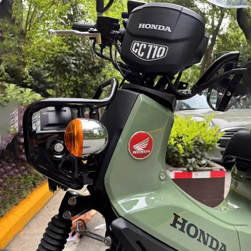 Autocollant Honda CB400F CBR400R CBR500R CBR650R Cub CC110, Badge d'ailes automobiles, Logo circulaire, accessoires de moto