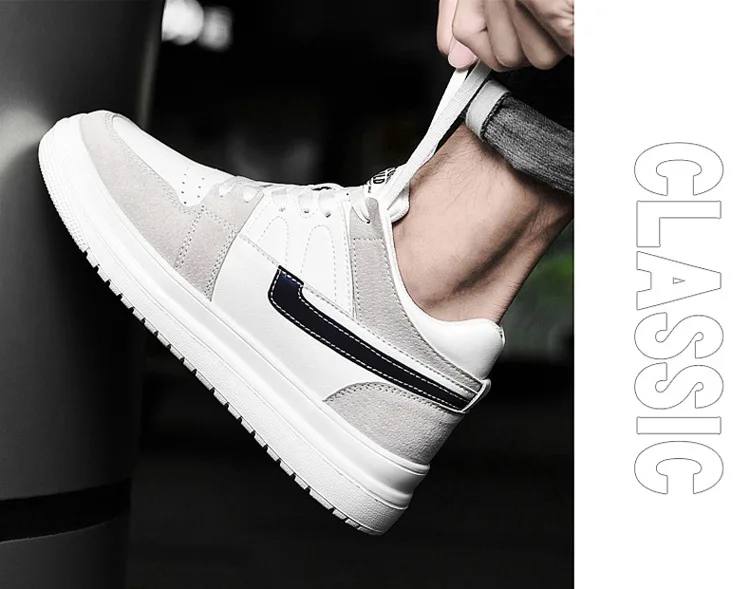 Herren-Sneaker mit Höhenerhöhung: Atmungsaktive Sportschuhe für Männer mit 4cm, 6cm, 8cm oder 10cm Erhöhung – Detail 17