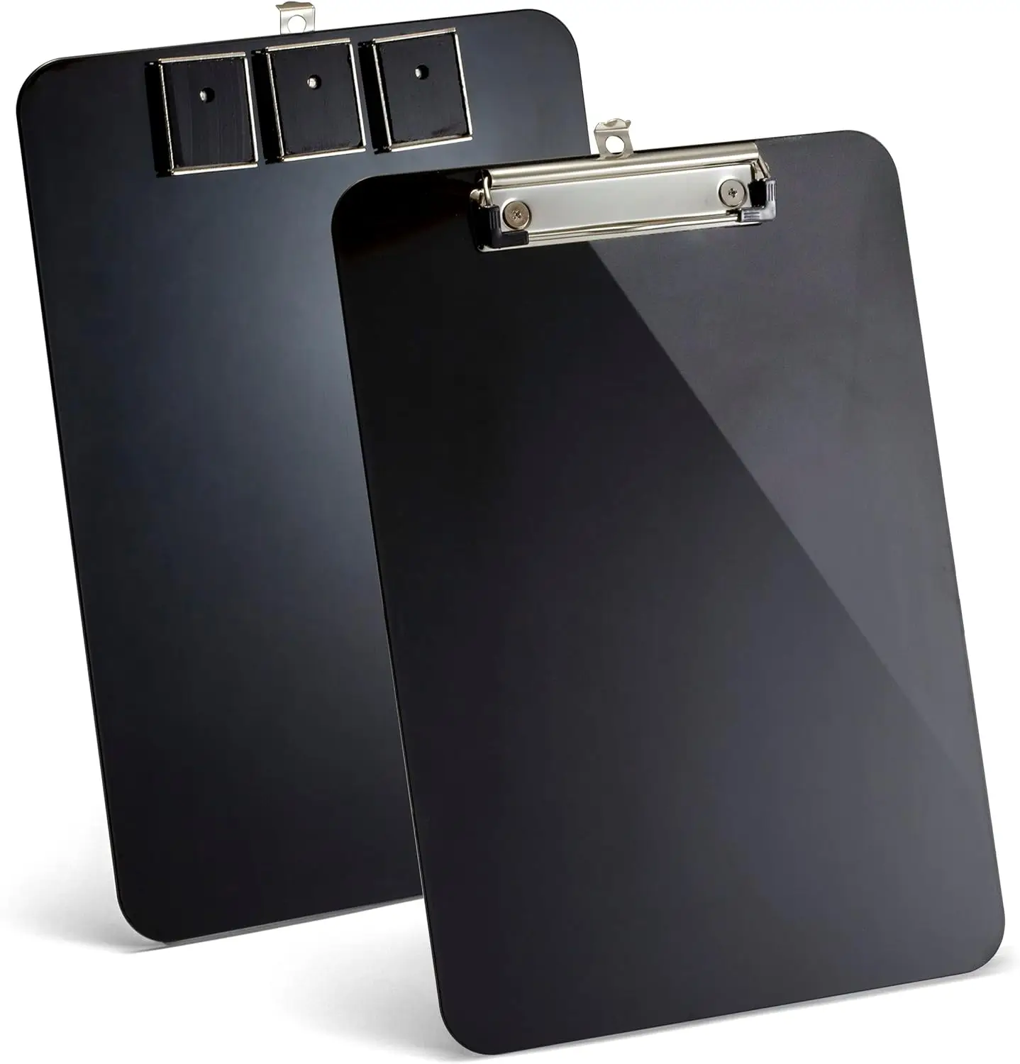 

Magnetic Clipboard for Forklift, A4 Size, Black Plastic with Low Profile Clip