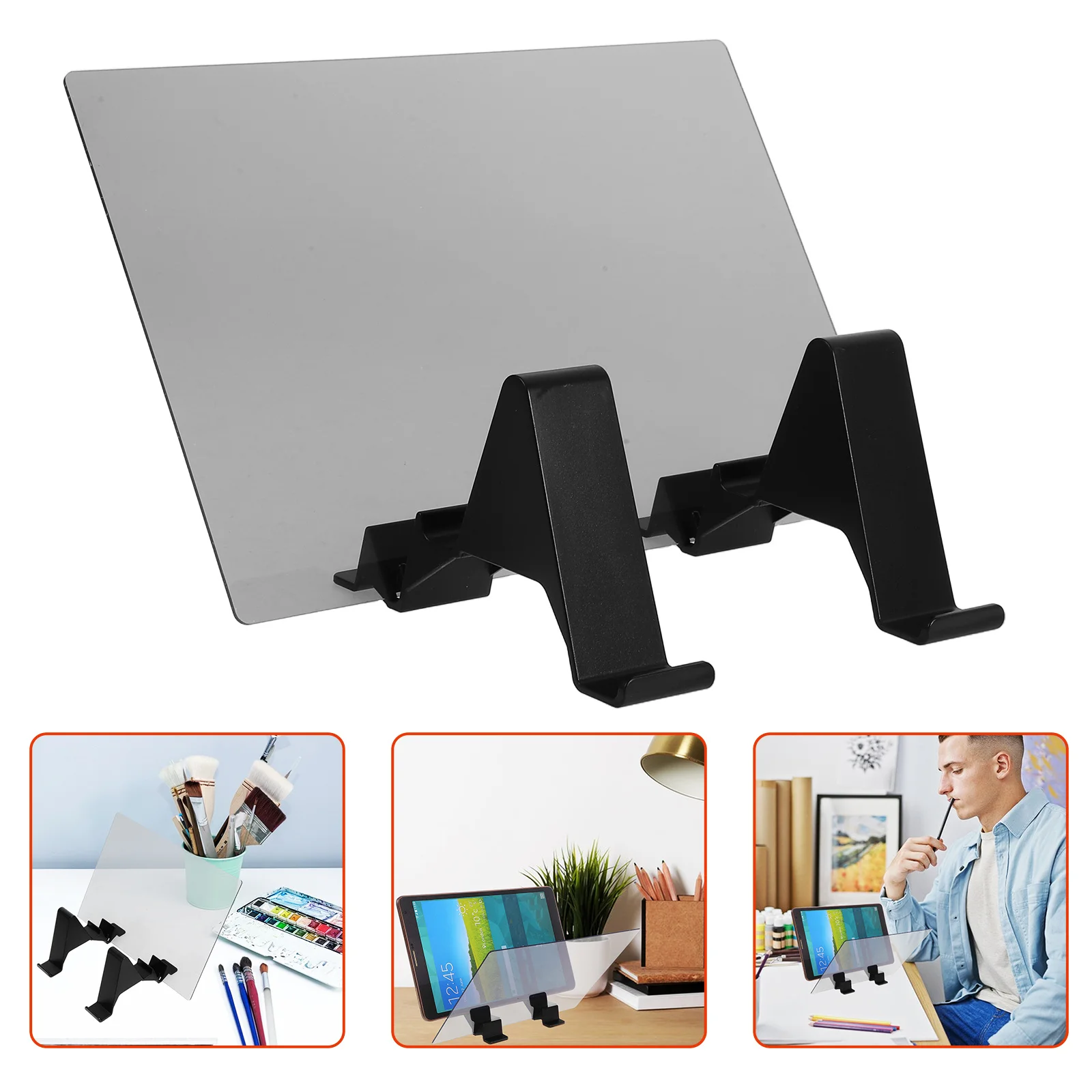 

Projection Tracing Copying Board Portable Adjustable Angle Light Sketching Tool For Kids Artists Handheld Plastic Drawing Aid No