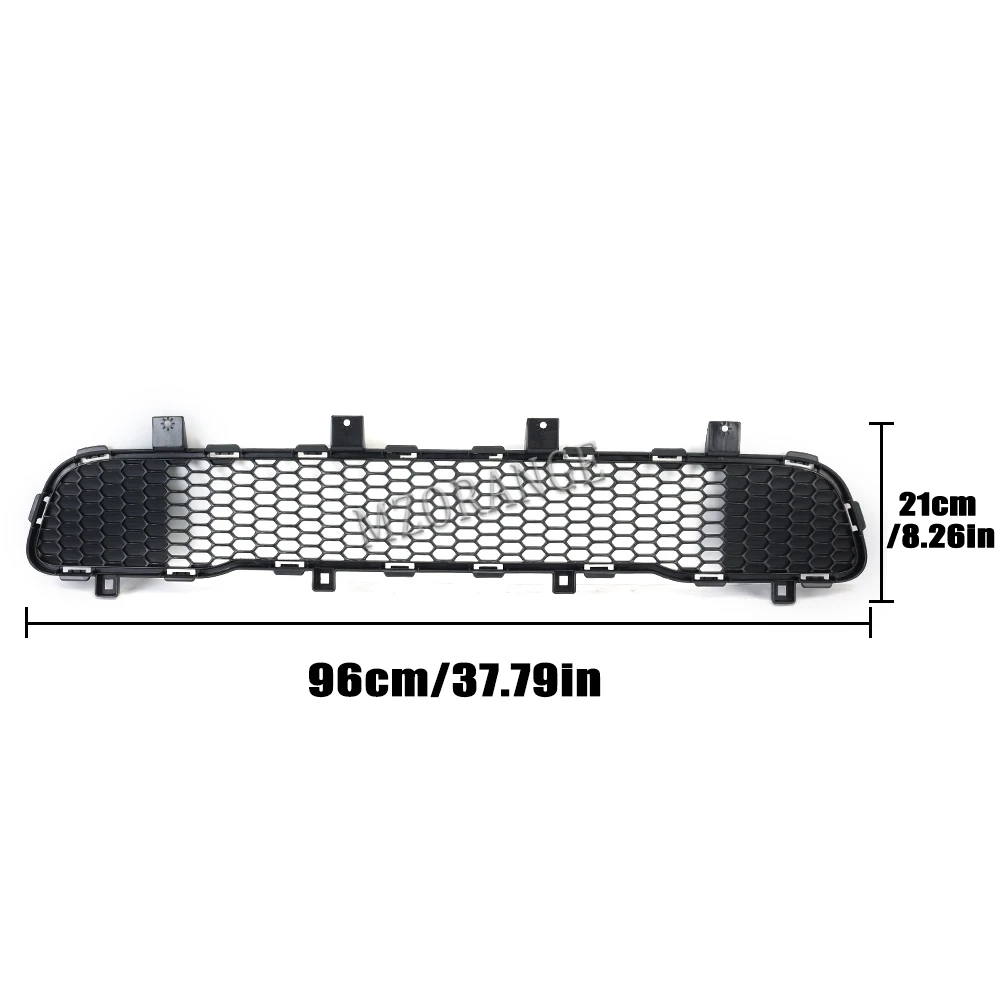 For Jeep Compass 2017 2018 2019 -2022 Front Lower Bumper Grille Mesh Racing Grill grills Replacement Honeycomb Auto Accessories