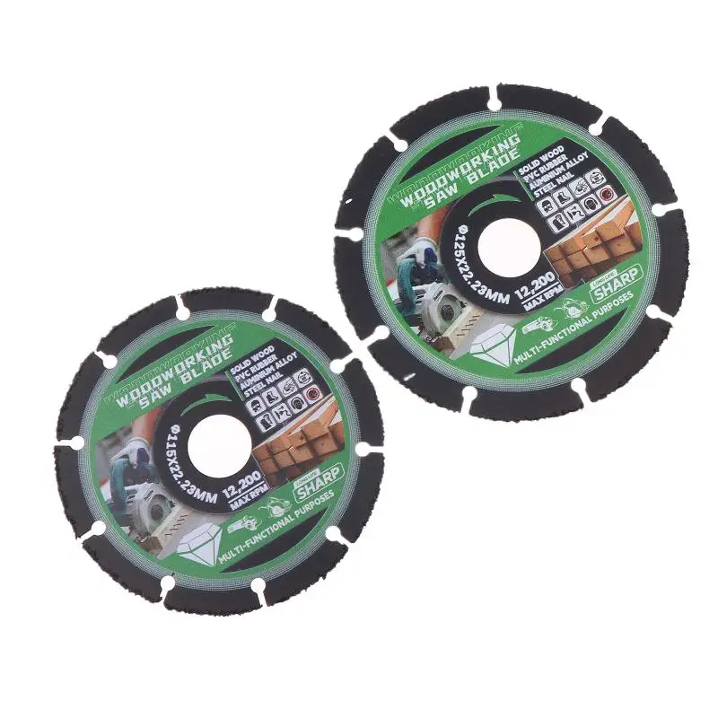 115/125 مللي متر المنشار القرص Multitool قاطع خشب زاوية طاحونة للخشب كربيد شفرات المنشار قرص قطع الخشب قطع الخشب