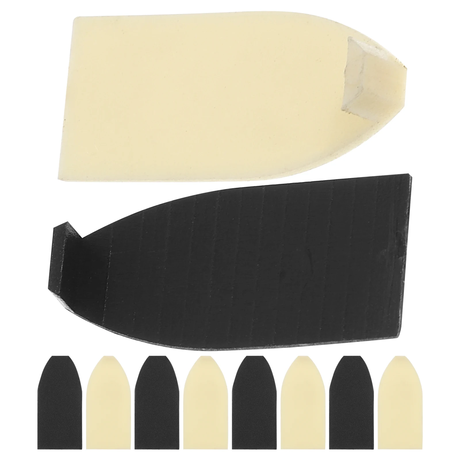 

Violin Bow Cushion 6 Pack Plastic Fiddle Tip Protectors for Stringed Instruments Repair Kit Violin Accessories and Parts