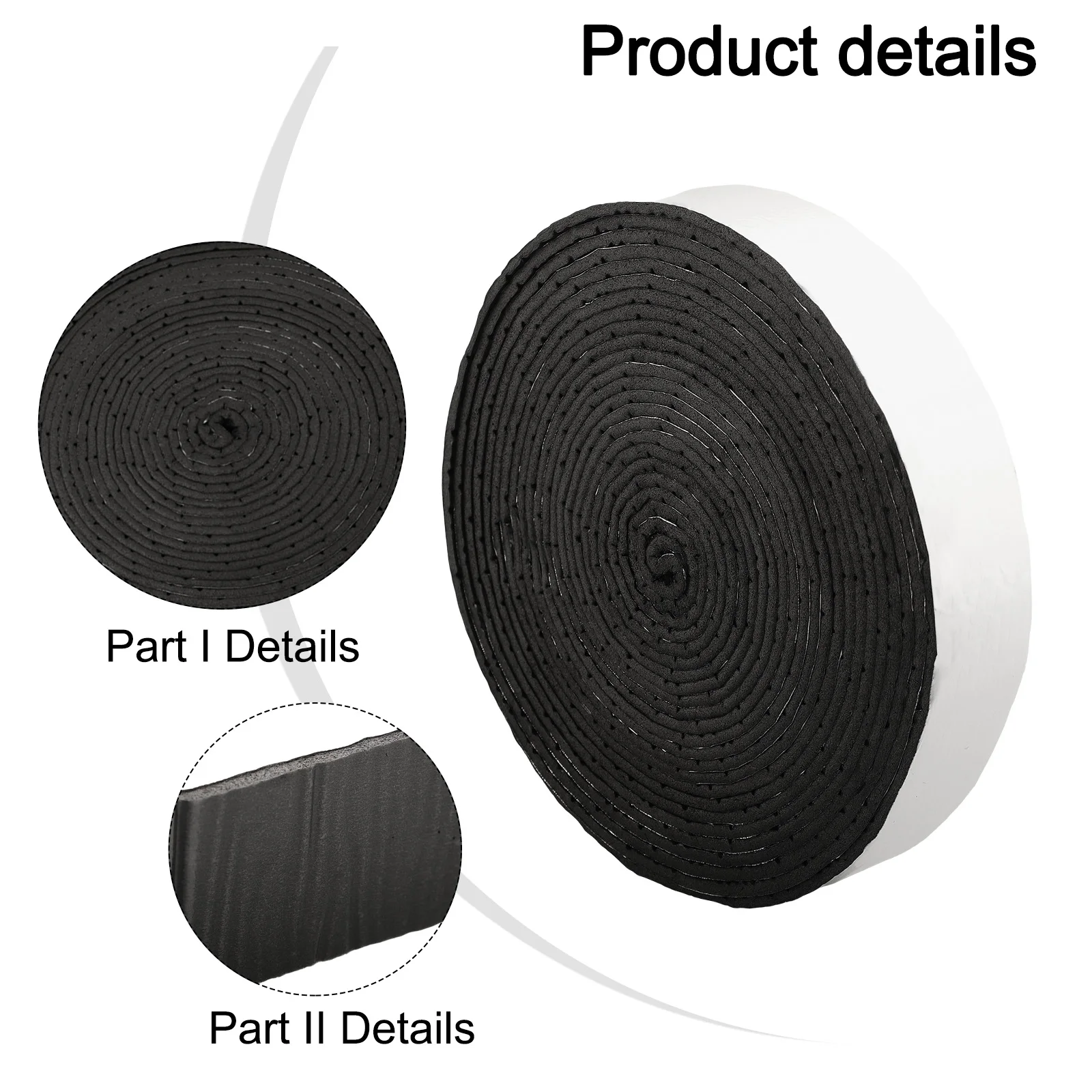 0.2 Inches In Thick Winter Freeze Protection Long-lasting Insulation Weather Resistance Cut To Length Easy To Bend