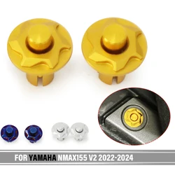 For YAMAHA NMAX155 NMAX 155 V2 2022 2023 2024 2025 Motorcycle Shell Decorative Screw Cap Bolt Screw Fixing