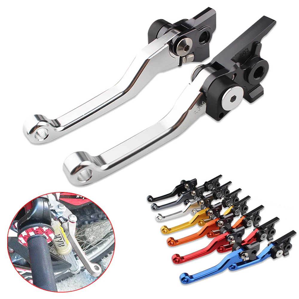 

For Husqvarna FE250 FE350 FE450 FE501 14 15 16 Cross Pivot Sports Handles Folding Foldable Clutch Brake Lever CRF250R 2004-2006