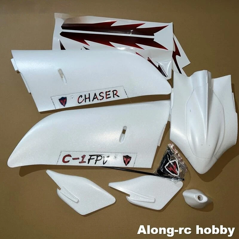 ALONG-RC هواية C1 المطارد FPV تحلق الجناح 1.2 متر EPO الجناح RC نموذج طائرة رغوة طائرة شراعية طائرة التحكم عن بعد FPV الطائرة بدون طيار #5