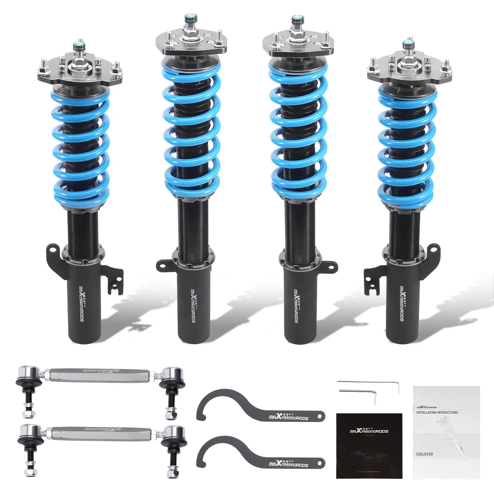 

24 Level Damper Coilovers Struts Shocks Kit Strut For Toyota Venza FWD 09-15