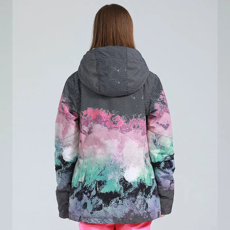 Women Ski Jacket Winter Outdoor Pants Windproof Waterproof Warm Skiing Snowboard Jacket Trousers Female Snow Coat Ski Equipment