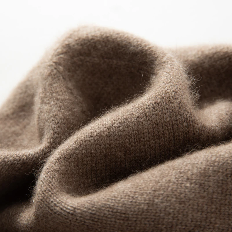 MERRILAMB Neue Kaschmir Eimer Hüte Herbst Winter Hohe Qualität Mode Im Freien Einfarbig Warme Kaschmir Gestrickte Kappe für Frauen – Detail 17