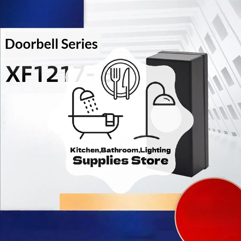 Wall Mounted Door Bell Push Button Switch Mini Plastic Doorbell Button Replacement For Home Access Control System