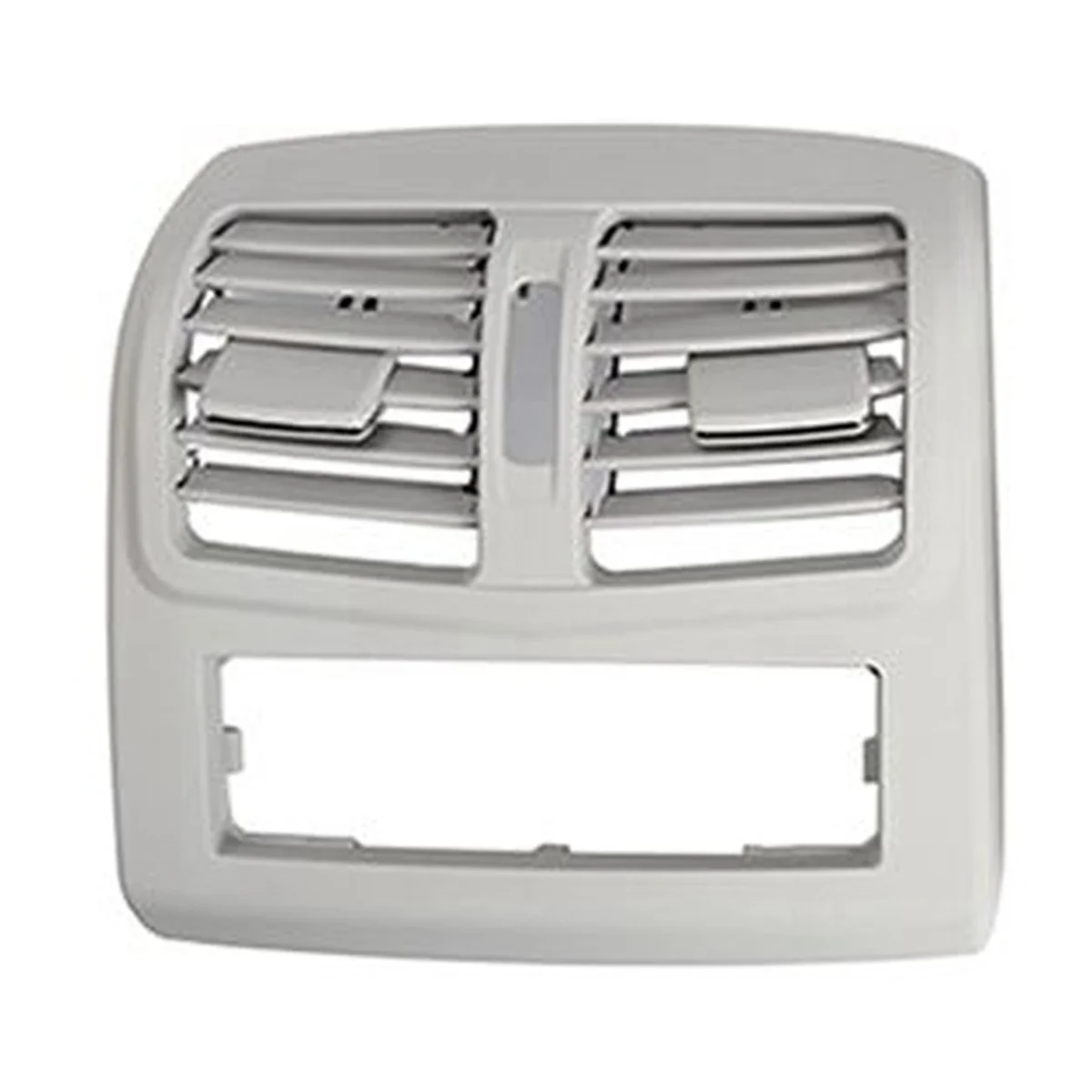 

Car Rear Console Air Outlet Panel Grille Cover Air Outlet Panel Rear Vent Frame for E W212 09-2014 2128300454 Gray