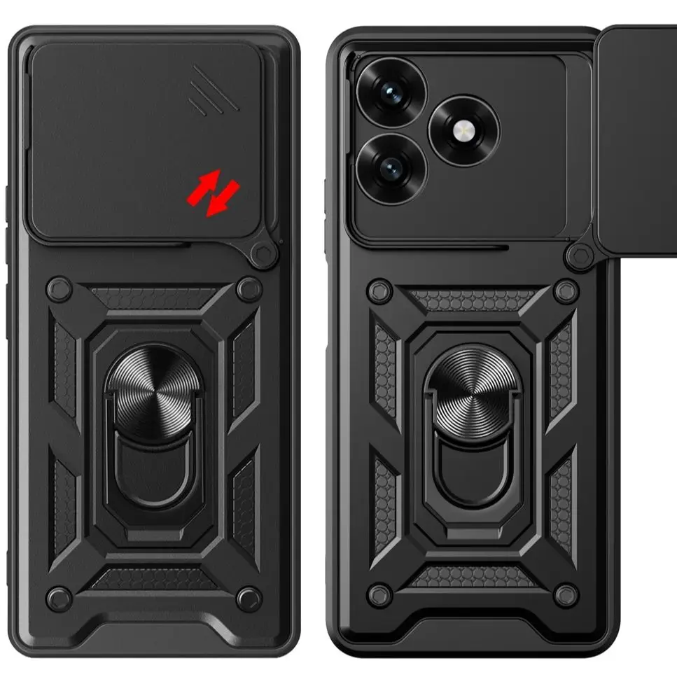 Armor Funda For Honor X5C HonorX5C Plus 4G Case Car Magnetic